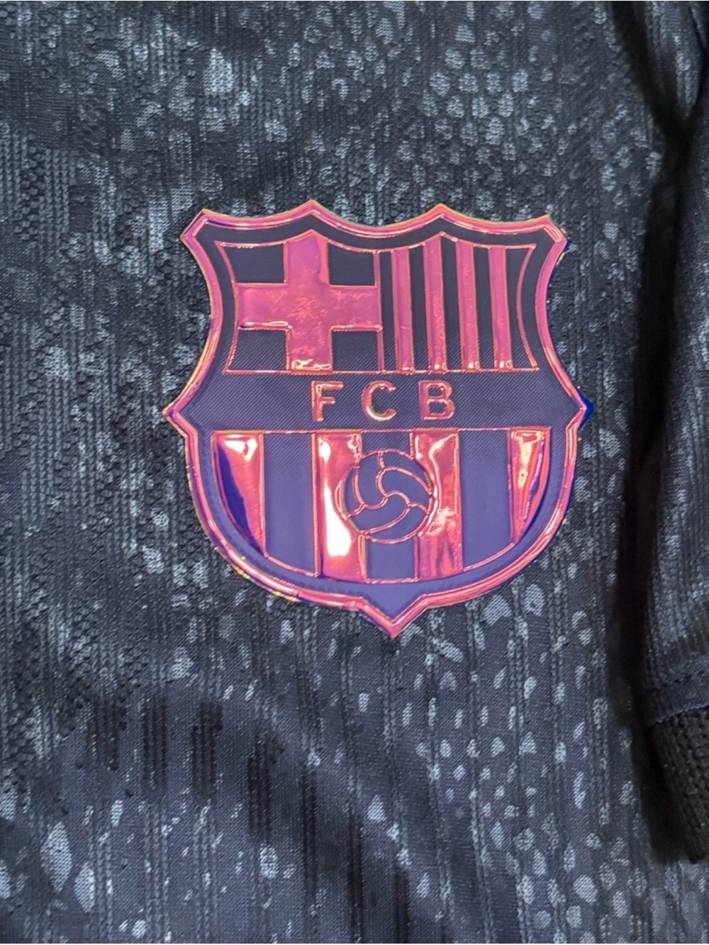 Pedri # 8 Barcelona Kobe Soccer Jersey Purple Black 💯FAST SHIPPING NWT - Picture 4 of 5